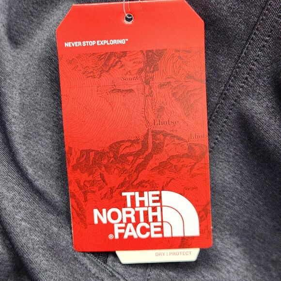 North Face Jacket Mens 2XL Dark Gray Ridgewall Soft Shell WindWall NF0A3LGX - Picture 11 of 16